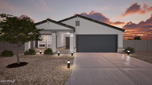 New construction Single-Family house 1302 W Aztec Dr, Coolidge, AZ 85128 plan Yucca - image