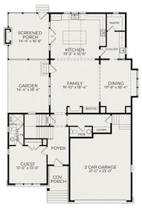 New construction Single-Family house 914 Marilyn Dr, Raleigh, NC 27613 plan Goode - image
