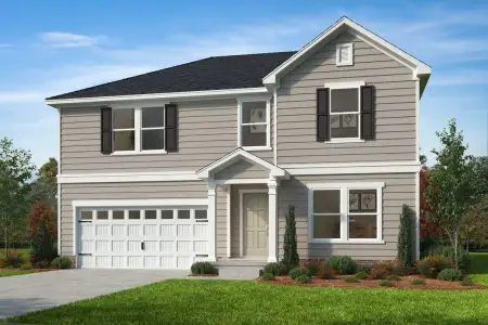 New construction Single-Family house 7719 Rock Quarry Rd, Garner, NC 27610 plan 2539 Modeled - image