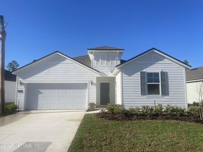 New construction Single-Family house 215 Montgomery Ct, Palm Coast, FL 32164 Palmetto- photo 0