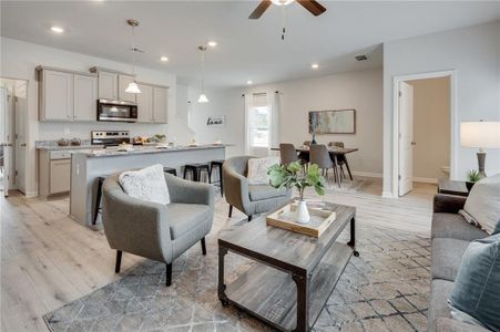 New construction Townhouse house 7441 Knoll Hollow Rd, Lithonia, GA 30058 plan The Lenox II - image 12