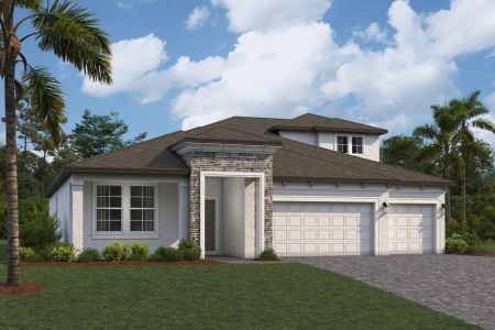 New construction Single-Family house 2342 Clary Sage Drive, Spring Hill, FL 34609 Corina  III Bonus- photo 0