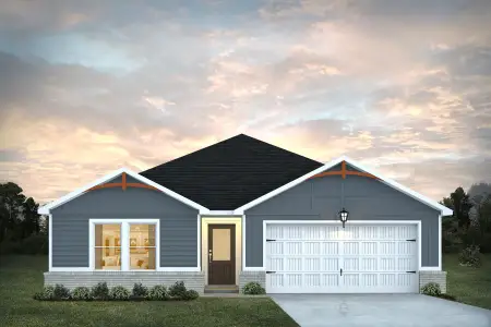 New construction Single-Family house 289 Talbert Trl, Landrum, SC 29356 plan Burton - image