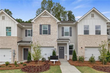 New construction Townhouse house 484 Payne Drive, Mcdonough, GA 30253 Braden- photo 0