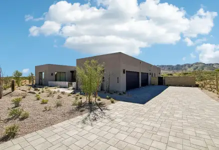 New construction Single-Family house 12981 E Harper Dr, Scottsdale, AZ 85255 plan 7531 Elevation A - image