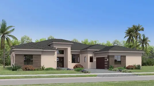 New construction Single-Family house 10218 Canter Creek Ct, Lake Worth, FL 33449 plan Vanderbilt - image