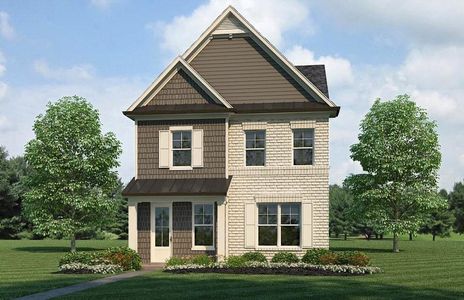 New construction Townhouse house 5369 Gray Birch Bnd, Flowery Branch, GA 30542 - image
