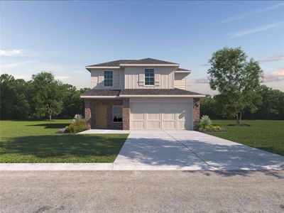 New construction Single-Family house 13501 Bonanza Circle, Cresson, TX 76035 FLORENCE- photo 0