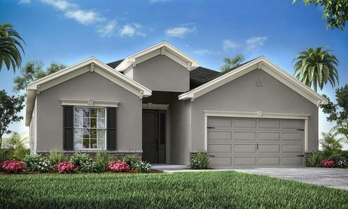 New construction Single-Family house 6074 Wild Petunia Dr, Wimauma, FL 33598 plan Shelby II - image