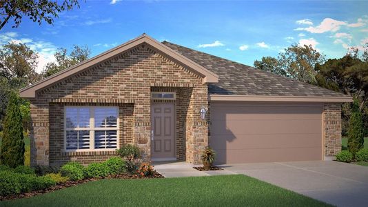 New construction Single-Family house 9640 Springmill Ln, Fort Worth, TX 76036 Biloxi - photo 0