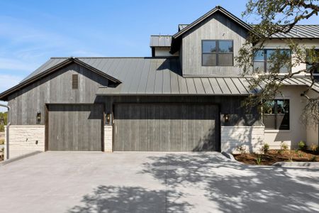 3 car garage off the side of the home