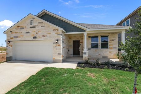 New construction Single-Family house 8432 Rocket Vw, San Antonio, TX 78263 plan Bowie - 1786 - image