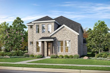 New construction Single-Family house 11707 Pinto St, Frisco, TX 75035 plan Duets D430 - image