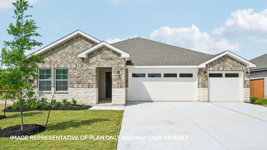 New construction Single-Family house 2108 Ridge Runner Dr, Georgetown, TX 78628 plan The Hudson - image