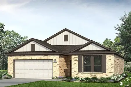 New construction Single-Family house 31302 Cass River Ln, Waller, TX 77484 plan Mustang Meadows 1937 - image