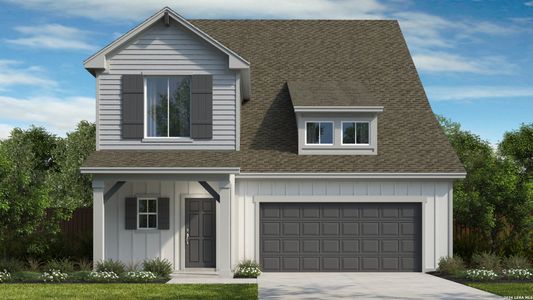 New construction Single-Family house 8157 Wellstone, Schertz, TX 78154 plan Travis - image