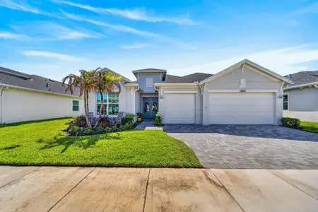 New construction Single-Family house 13892 Se Riversway St, Port Saint Lucie, FL 34984 plan Summerville - image