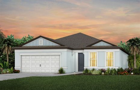 New construction Single-Family house 10010 Longmeadow Ave, Parrish, FL 34219 Mystique- photo 0