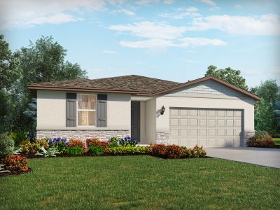 New construction Single-Family house 1368 Oak Valley Dr, Auburndale, FL 33823 plan Hibiscus - image