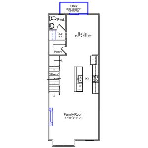 New construction Townhouse house 7512 Mashburn Dr, Charlotte, NC 28269 plan Snapdragon - image 4