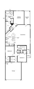 This floor plan features 3 bedrooms, 2 full baths, and over 1,500 square feet of living space.