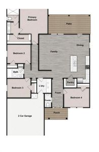 New construction Single-Family house 90 W Meadow Lakes Blvd, Cedartown, GA 30125 - image