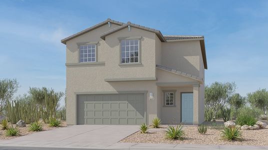 New construction Single-Family house 933 W Calle Cubeta, Sahuarita, AZ 85629 plan Jeffry - image