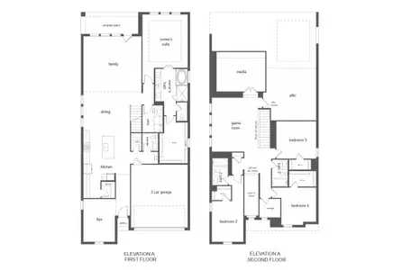 New construction Single-Family house 1354 Watson Branch Ln, Mansfield, TX 76063 plan Sebastien - image