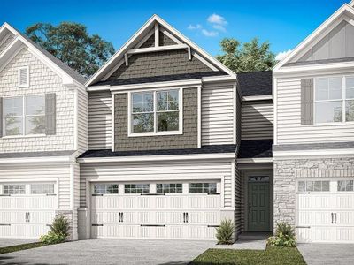 New construction Townhouse house 76 Trace Blf, Dawsonville, GA 30534 - image