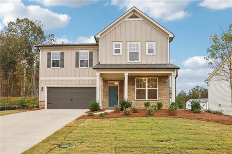 New construction Single-Family house 5387 Heron Bay Boulevard, Locust Grove, GA 30248 Pearson- photo 0