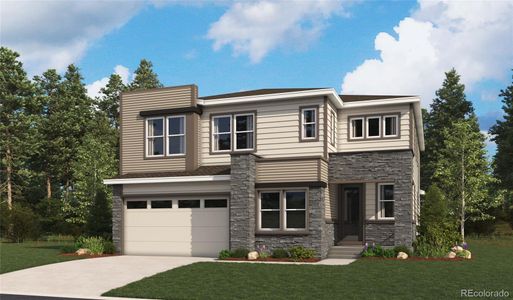 New construction Single-Family house 3825 N Elk Street, Aurora, CO 80019 Yorktown- photo 0