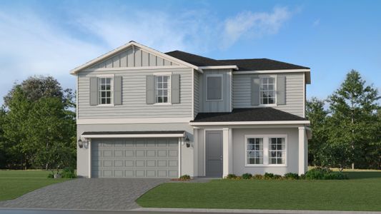 New construction Single-Family house 16841 Red Lantana Trce, Alva, FL 33920 plan Teller - image