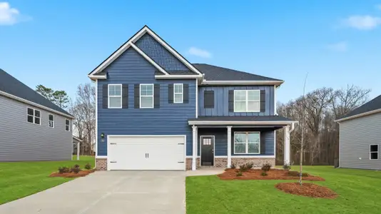New construction Single-Family house 126 Bullock Pass Gps Use 746 Ga-124, Jefferson, GA 30549 plan Hayden - image