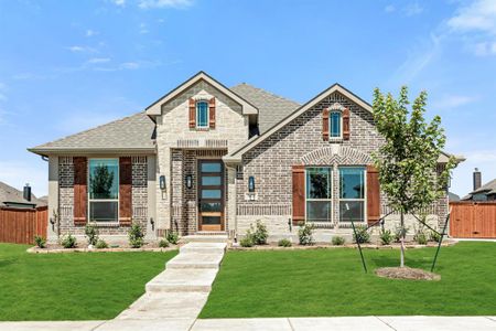 New construction Single-Family house 5433 Stone Ln, Midlothian, TX 76065 Cypress II- photo 2 2