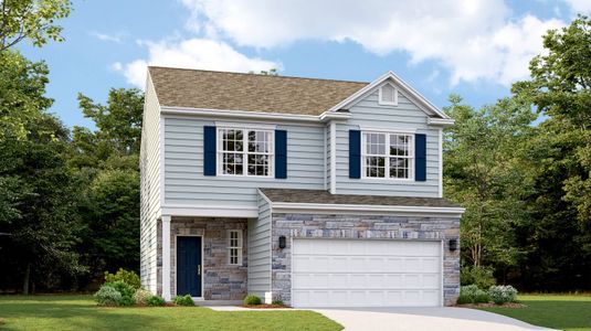 New construction Single-Family house 5725 Olive Beach Rd, Kannapolis, NC 28081 Crestwind- photo 0