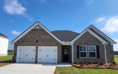 New construction Single-Family house 1637 Fuma Leaf Way, Mcdonough, GA 30253 Shiloh- photo 0