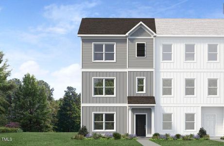 New construction Townhouse house 726 Orchard Vista Cir, Raleigh, NC 27606 - image