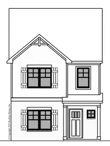 New construction Single-Family house 210 Foxtrot Ave, Hoschton, GA 30548 plan Glen - image