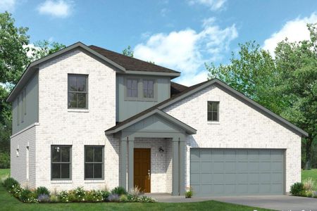 New construction Single-Family house 19230 Trinity Terrace Ln, Spring, TX 77379 plan Trinity Grove 2051 - image