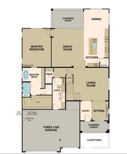 New construction Single-Family house 17155 W Las Palmaritas Dr, Waddell, AZ 85355 plan Diamond - image 4