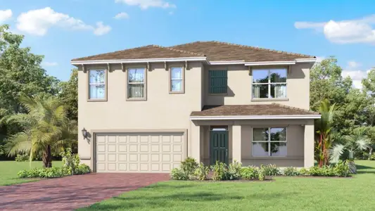 New construction Single-Family house 1584 Garabaldi Cir Se, Palm Bay, FL 32909 plan Hayden - image