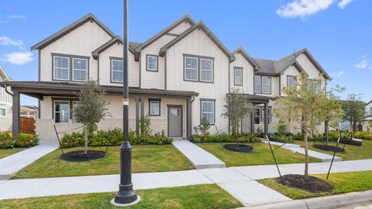 New construction Townhouse house 2538 Ophelia Levi Ln, Round Rock, TX 78665 The Smithwick- photo 1 1