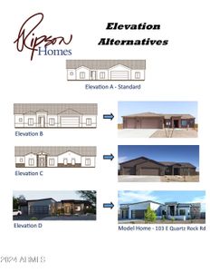 Alternatives for Front Elevation