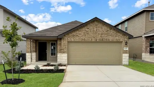 New construction Single-Family house 5331 Totem Blf, San Antonio, TX 78238 plan The Caroline - image