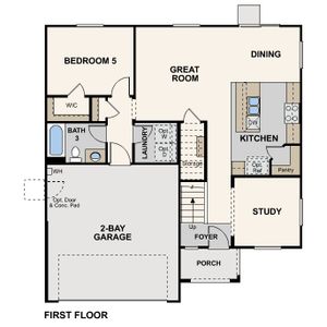 New construction Single-Family house 5175 Deltona Blvd, Spring Hill, FL 34608 plan Dahlia - image