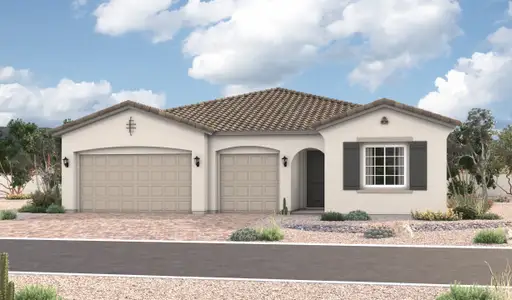 New construction Single-Family house 13783 W Morning Vista Dr, Peoria, AZ 85383 plan Powell - image