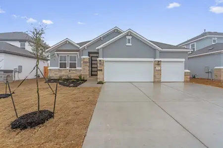 New construction Single-Family house 19104 Kleingrass Ln, Pflugerville, TX 78660 Lexington 2012 S 3cg- photo 0
