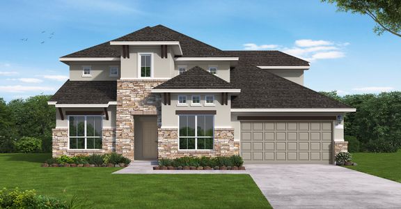 New construction Single-Family house 172 Montecilo Drive, Liberty Hill, TX 78628 Zavalla (3253-CM-50)- photo 0