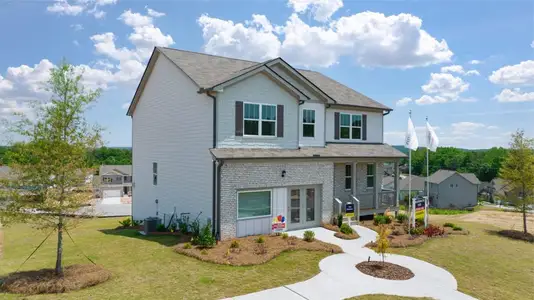 New construction Single-Family house 3511 Summerlin Pkwy, Lithia Springs, GA 30122 HANOVER- photo 0