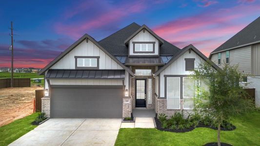 New construction Single-Family house 209 Black Cypress Trl, Waller, TX 77493 Lynnbrook – 55′ Lot- photo 0